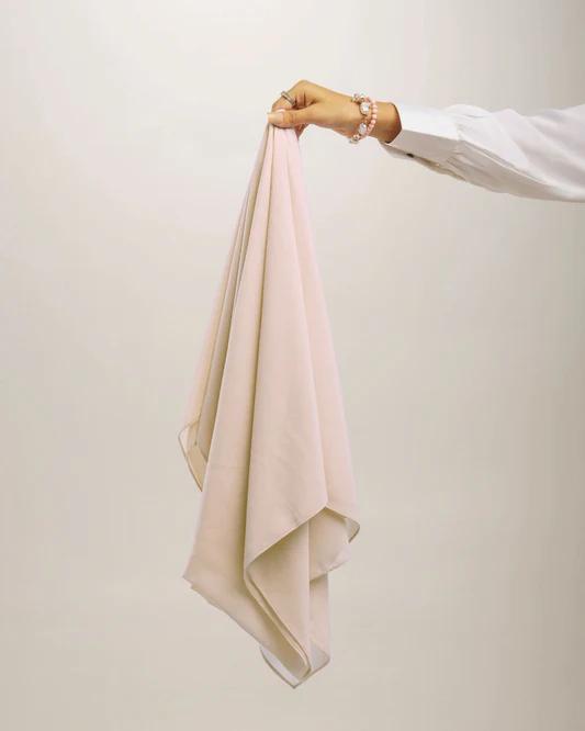 Beige Lawn Hijab