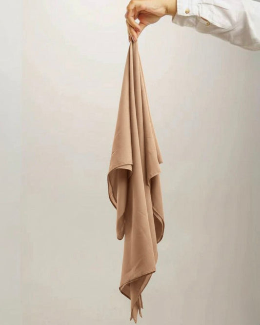 Light Brown Silk Hijab