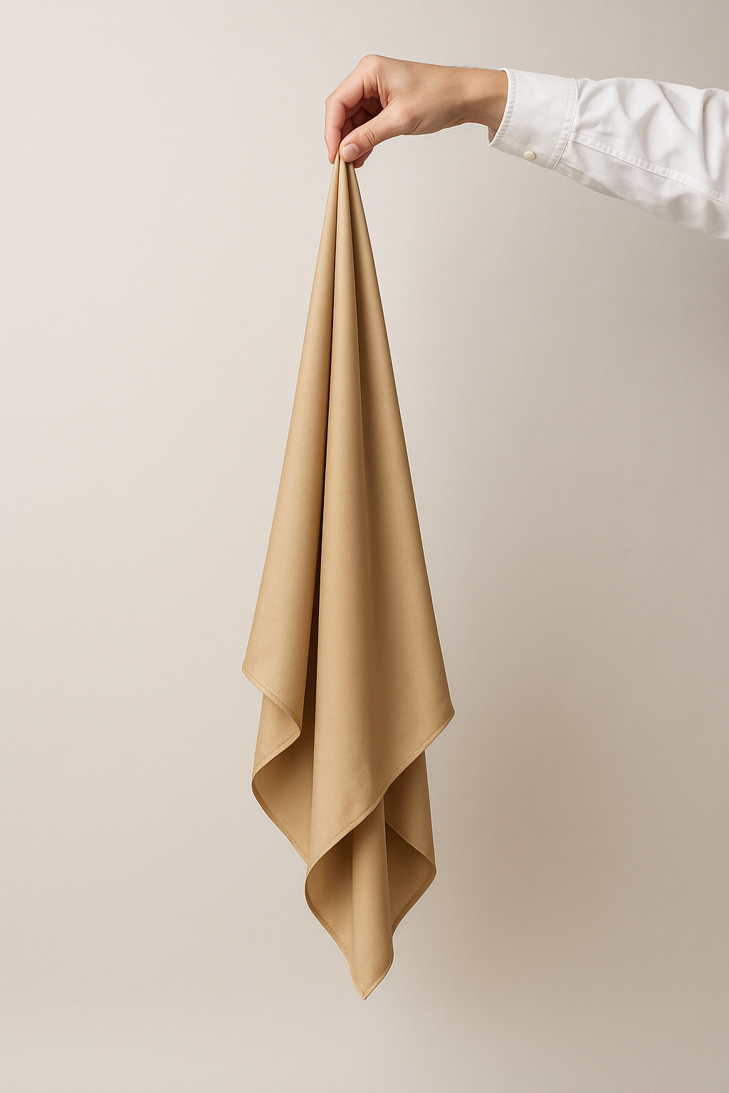 Biege Georgette Hijab