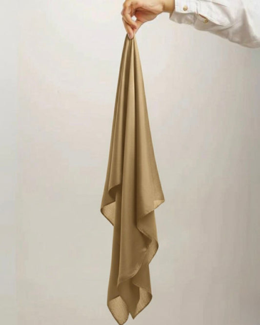 Golden Silk Hijab