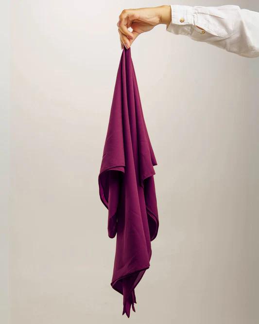 Royal Purple Lawn Hijab