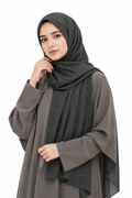 Charcoal Lawn Hijab