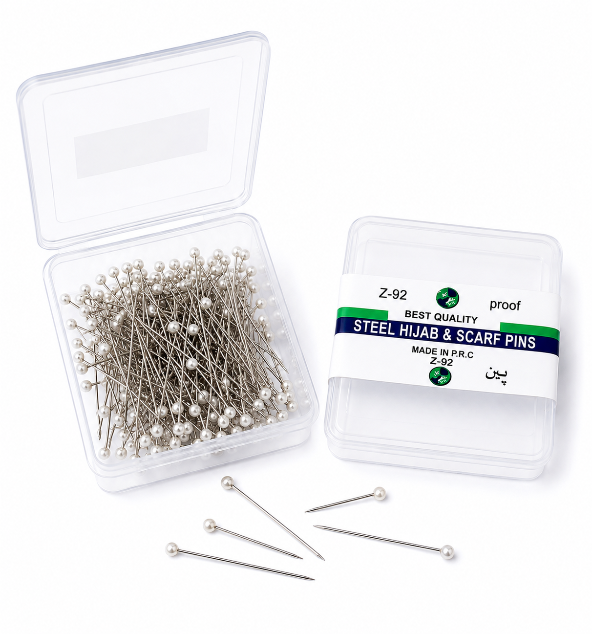 Diamond Hijab Pins – 10 Pcs