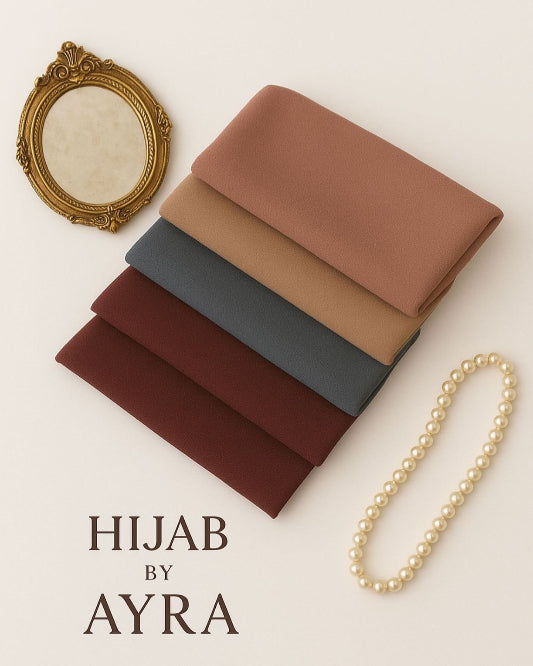 Georgette hijab Bundle - DISCOUNTED