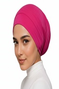 Ayra Essential Hot Pink Hijab Cap – Premium Editorial by Hijab By Ayra