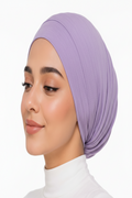 Ayra Essential Light Purple Hijab Cap – Premium Editorial by Hijab By Ayra